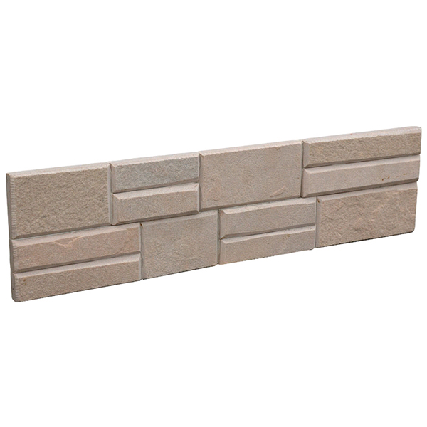 Chinese Professional Rusty 3d Wall Panels - CW811 Pink Sandstone Flat Stacked Stone – ConfidenceStone