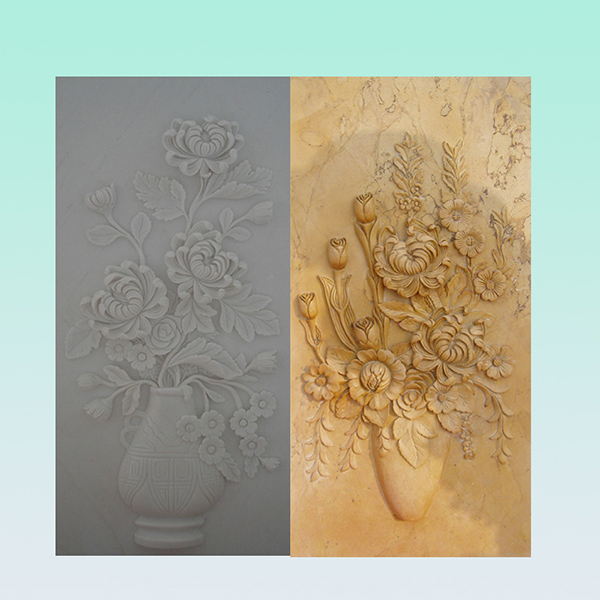 One of Hottest for Floor Stone Slate - CC326 Marble Embossment Flower – ConfidenceStone