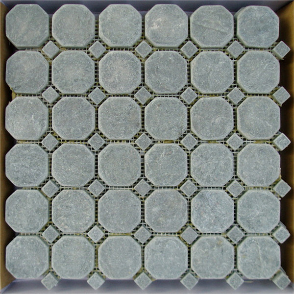 8 Year Exporter Blue Shell Marble Tiles - CM624 Slate Octagon – ConfidenceStone
