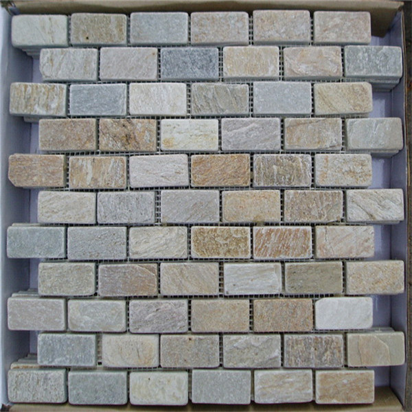 OEM manufacturer Handmade Stone Relief - CM645 Quartzite Brick Bond Interlock – ConfidenceStone