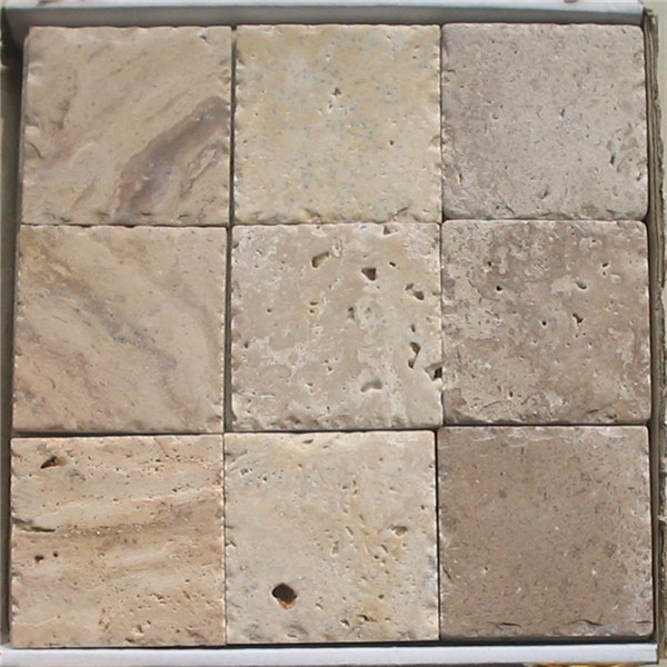 Reasonable price Slate Random Stone Tile - CM522 Travertine Tumbled Polished100x100 – ConfidenceStone