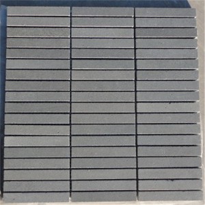 CM514  Mosaic  Ash Basalt Three-Set Sticks (Pack of 4) 305x305x10