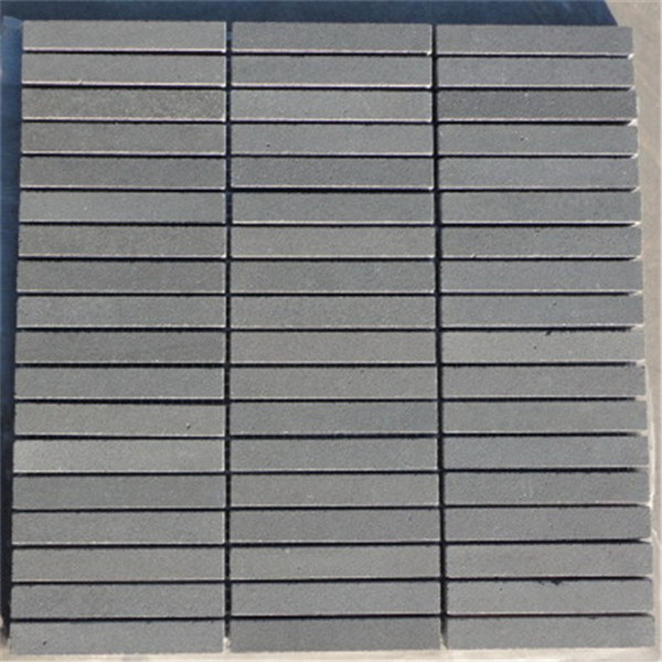 100% Original Outdoor Stone Floor Tiles - CM514  Mosaic  Ash Basalt Three-Set Sticks (Pack of 4) 305x305x10  – ConfidenceStone