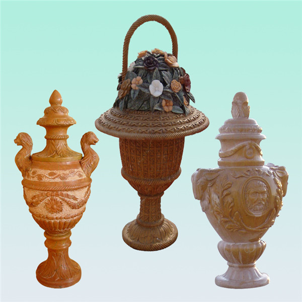 China wholesale Art Sculpture Wholesale - CC328 Marble Flower Pots – ConfidenceStone