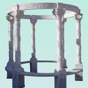 100% Original Factory Decorative Paving Stone - CC315white Marble Pavilion – ConfidenceStone