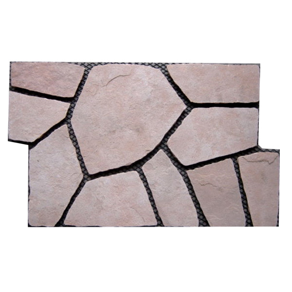 Factory wholesale Swimming Pool Border Tile - CV071 Pink FlagMat Rectangular Shape Random Paving – ConfidenceStone