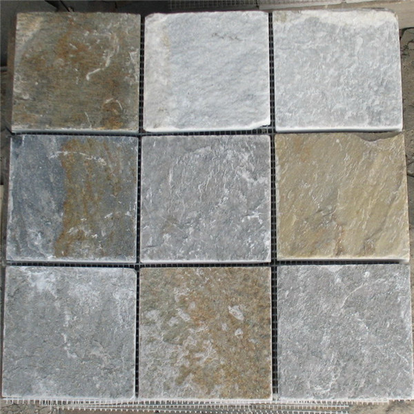 Top Quality Lava Pumice Stone - CM509  Mosaic  Quartzite Mesh 100×100 (Pack of 4) 305x305x10  – ConfidenceStone