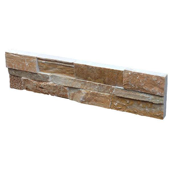 Wholesale Discount Dark Emperador Tumbled Mosaic - CW806 YelloW Cleft Rough Stone – ConfidenceStone
