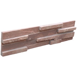 CW815 Red Sandstone 3d Stacked Stone