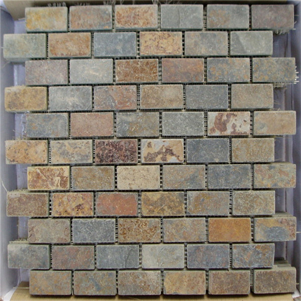 Chinese wholesale Cheap Big Lava Rocks - CM644 Cottage Slate Brick Bond Interlock – ConfidenceStone