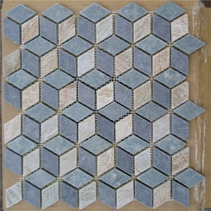 CM634 Quartzite Slate Rektangulær