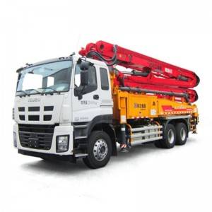 39m truck-mounted concrete pump HB39K