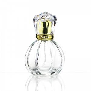 60ml unique crystal perfume bottle