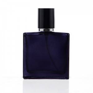35ml Men square dark perfume bottle