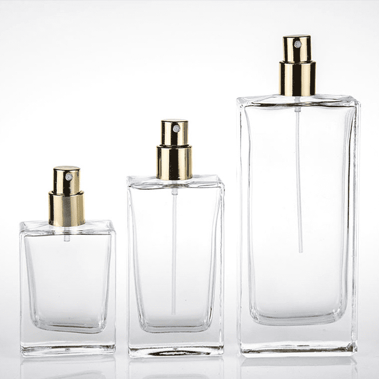 Competitive Price for Empty Beauty Cream Jar - 30ml 50ml 100ml square perfume bottle – Credible
