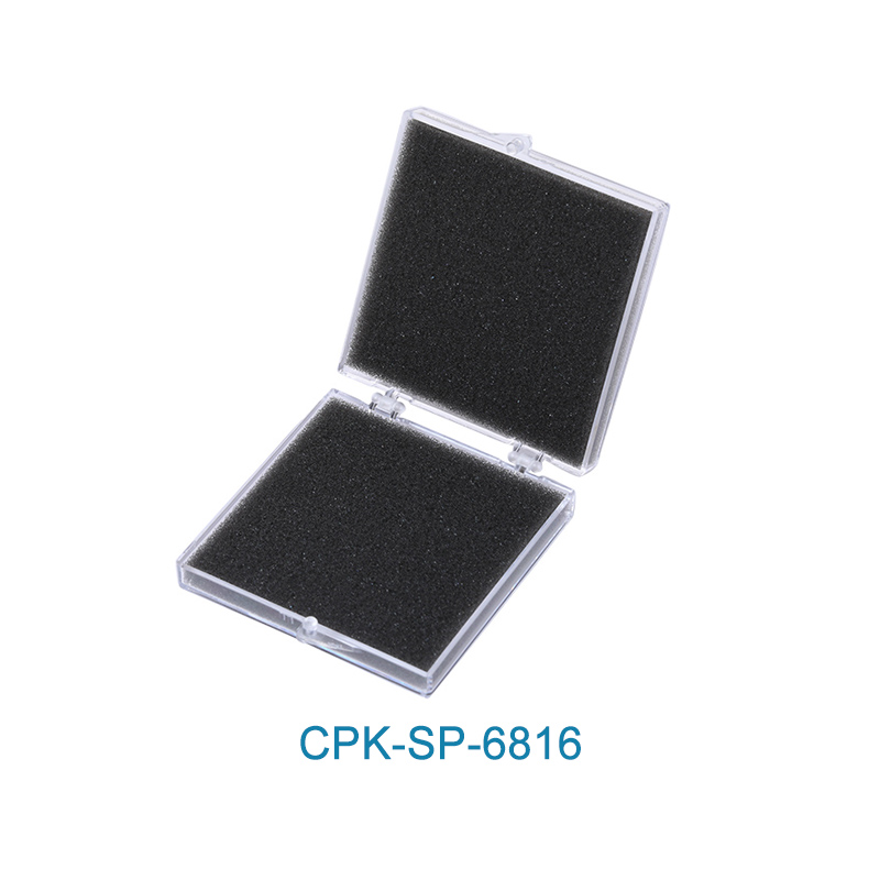 China factory custom clear plastic display watch box with sponge CPK-SP-6816 Featured Image