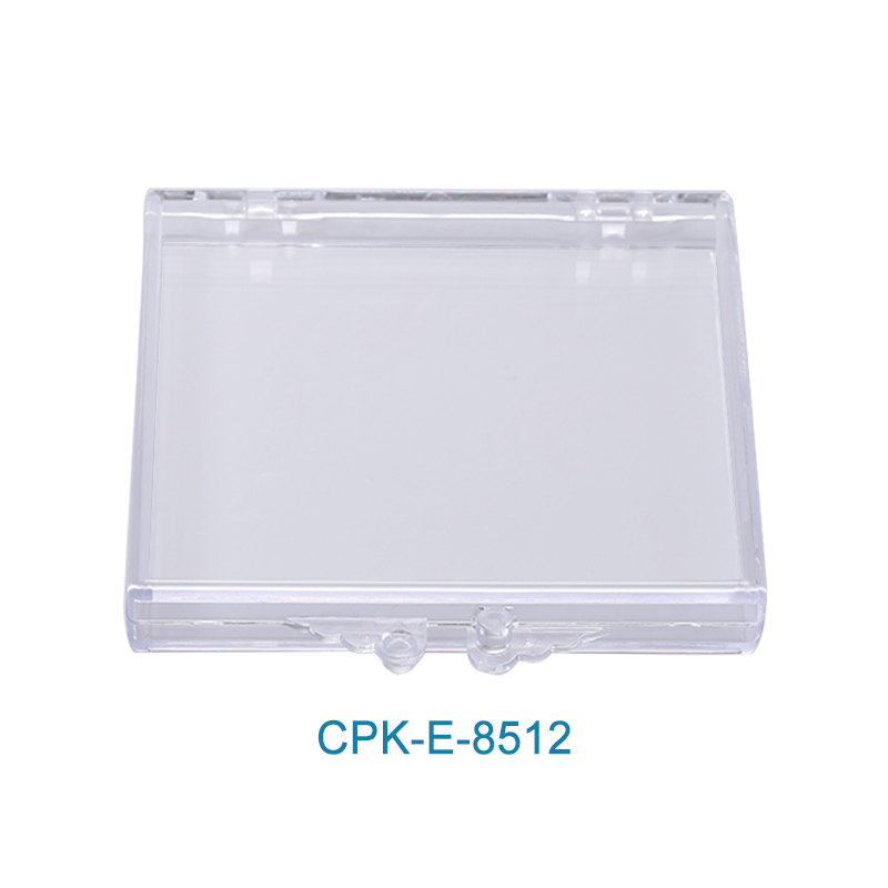 Clear Storage Box,Clear Plastic Beads Storage Containers Box with Hinged Lid for Small Items CPK-E-8512