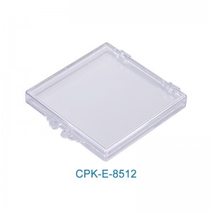 Clear Storage Box,Clear Plastic Beads Storage Containers Box with Hinged Lid for Small Items CPK-E-8512
