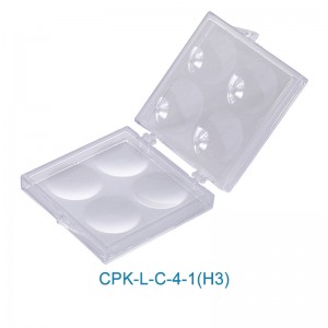 Custom Plastic Transparent Box with Optical Lens Storage Box CPK-L-C-4-1(H3)