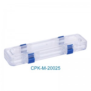 Euro Holder Logo Printing 3D Frame Membrane Box Suspension Display Plastic Jewelry Box CPK-M-20025