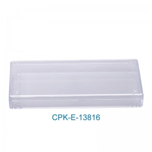 Пластични проѕирни мониста контејнери за складирање Кутија за собирање мали предмети, мониста, накит, бизнис картички CPK-E-13816