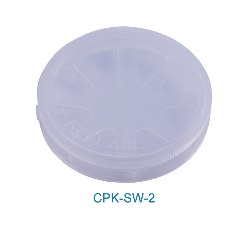 Silicon Wafer Container, -2 Single Wafer Carrier Box CPK-SW-2 (1)