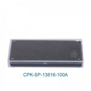 Transparent Mini Prism Collect Packing Box Optical Usage Sponge Boxes CPK-SP-13816-100A