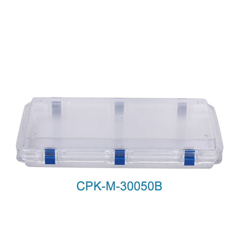 clear plastic membrane boxes for storage and display CPK-M-30050B Featured Image