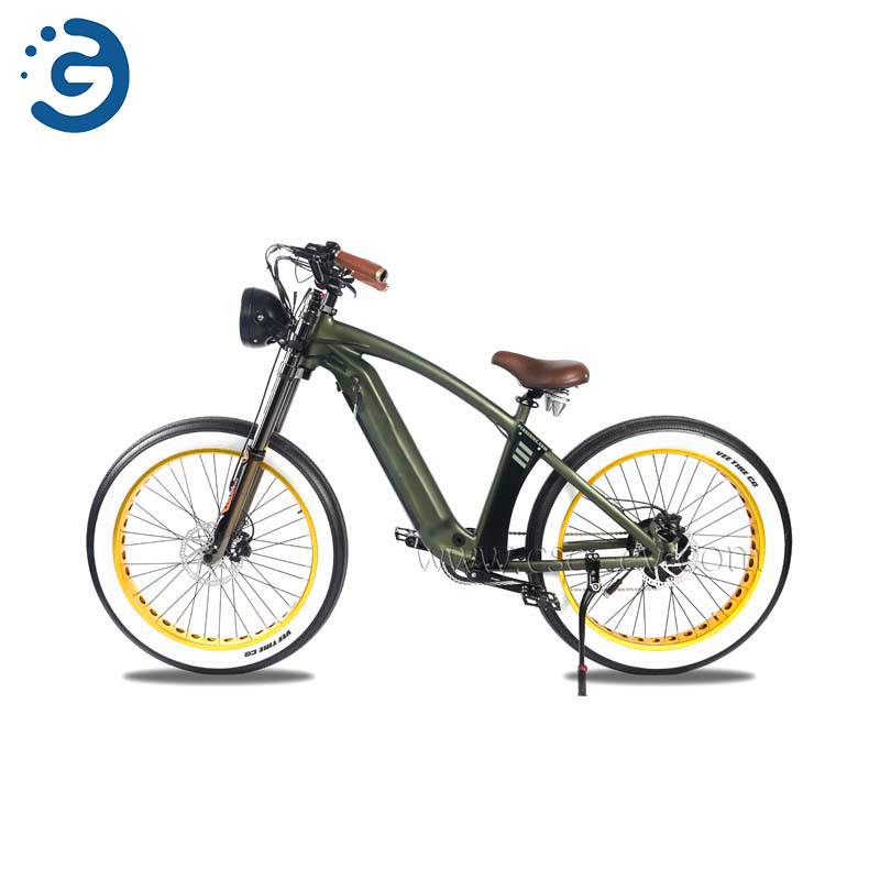 Chinese Factory Hi-Lay II 48V 350W-750W REAR-DRIVE Fat Tyres Electric Bike Featured Image