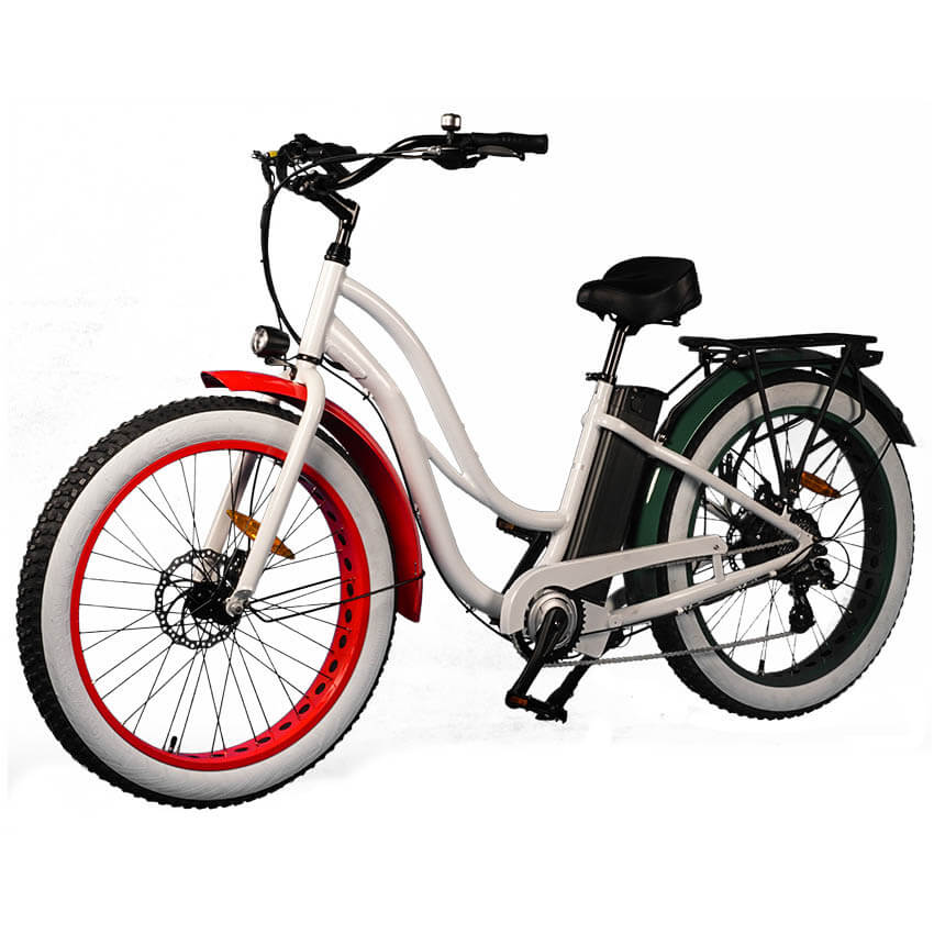 Good Quality E Bicycle - Beach Cruiser Type 26” Fat E-bike Step Thru- Muse – CSE