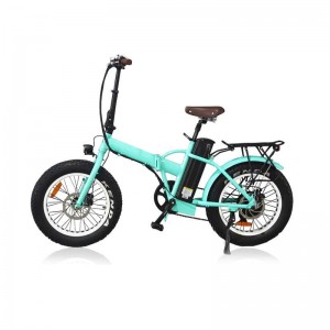 Tiffany Blue 20 ″ kokkupandav rasva E-bike 350W-750W