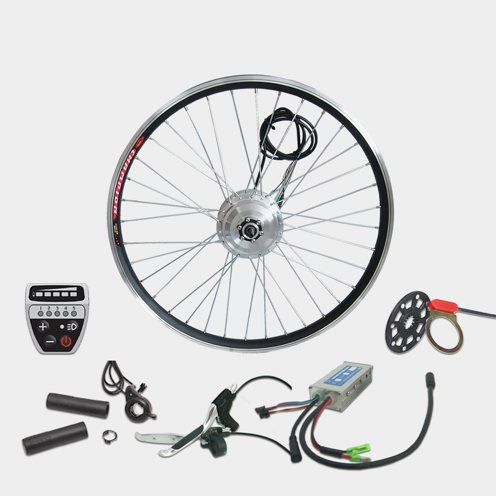 36V 250W/350W Electric Bicycle High Speed Geared Hub Motor Kit E-Bike Conversion Kit Featured Image