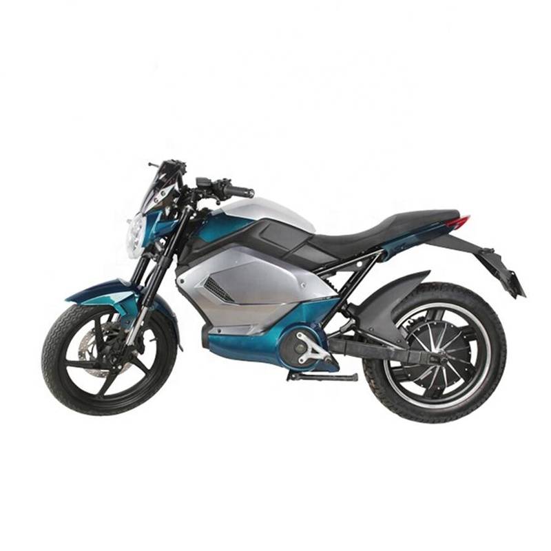 Hot-selling E-Scooter 25km/H - SOKU 17inch 5000W Electric Motorcycle with 40AH Battery Double Disc Brake Adult Motorbike Racing – CSE