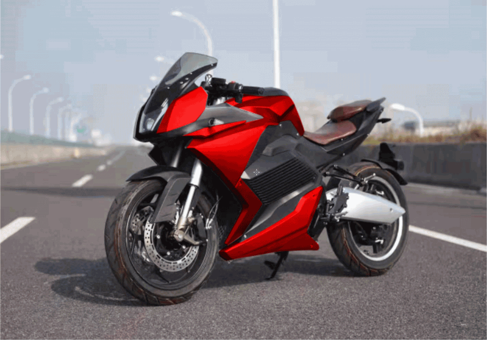 Hot-selling 100km/H Electric Motorcycle - EEC & COC E-ScootersEEC & COC Flash 5000W-12000W Max 150kmh Electric Motorcycle – CSE detail pictures