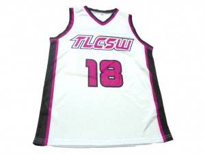 Custom design Basketball Jersey pink