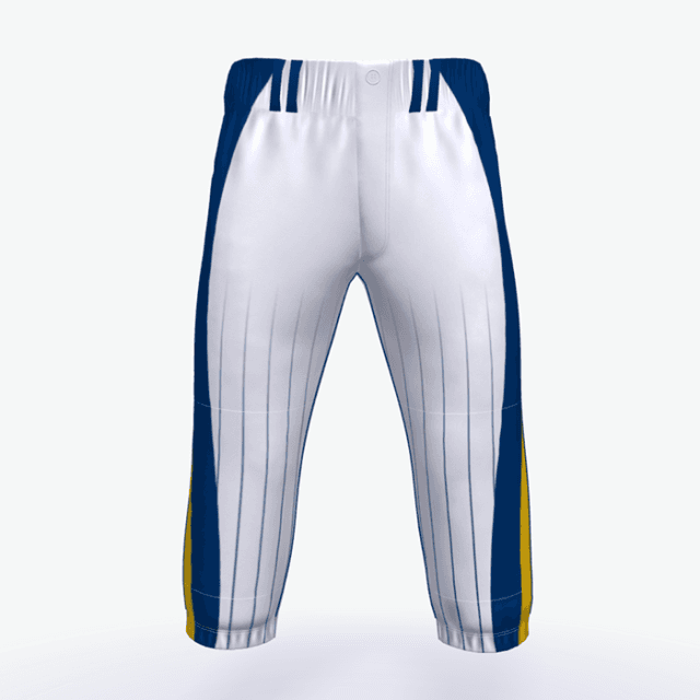 custom made mens polyester sublimation baseball jersey striped baseball shorts Featured Image