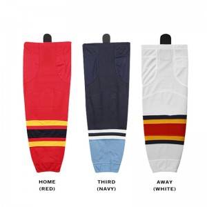 personalised custom design sublimation ice hockey socks