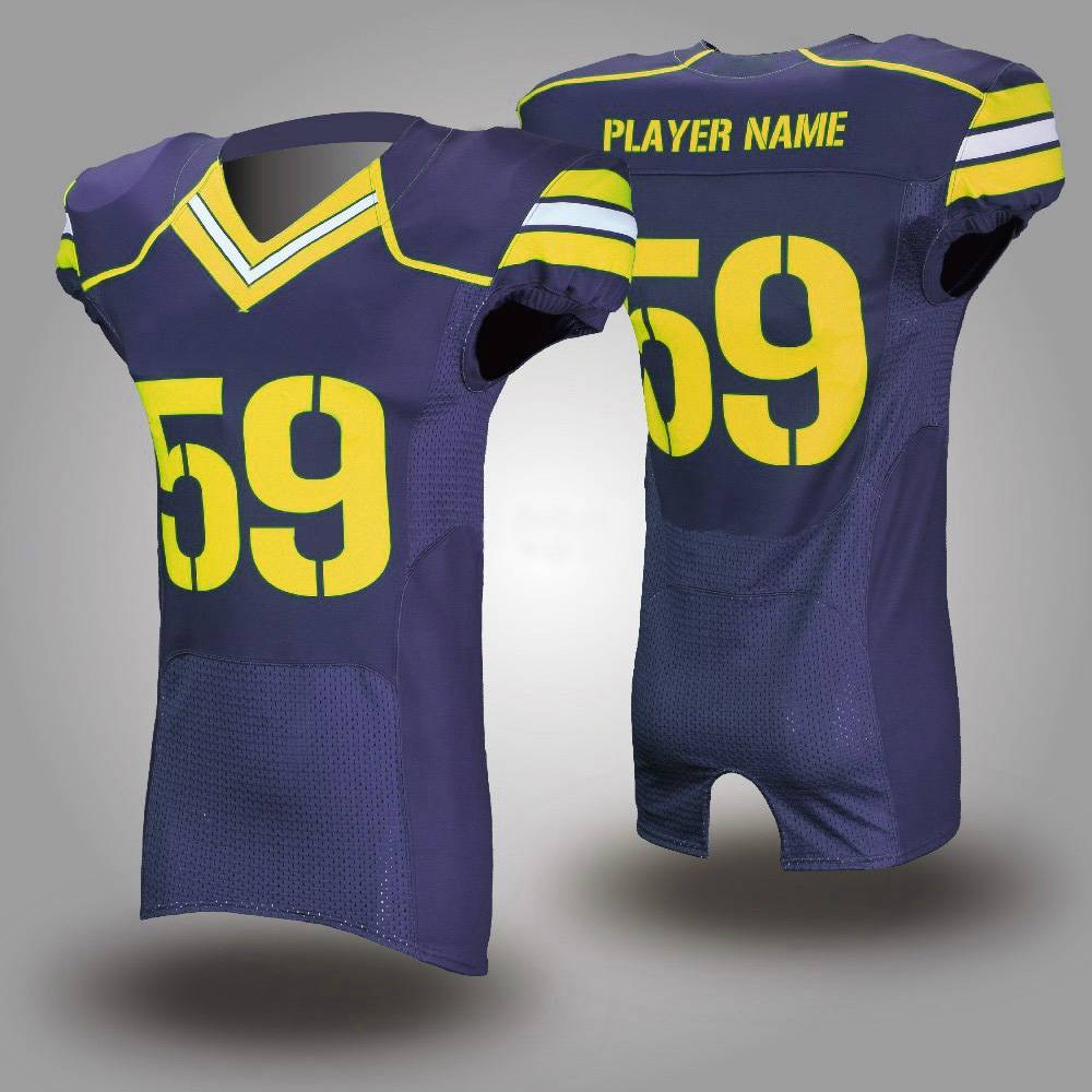 High Quality OEM American Football Clothing Quotes - wholesale customized sublimation printed american football jerseys – Custom Sports Featured Image