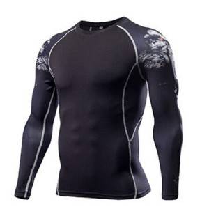 OEM dry fit polyester sublimated running shirt