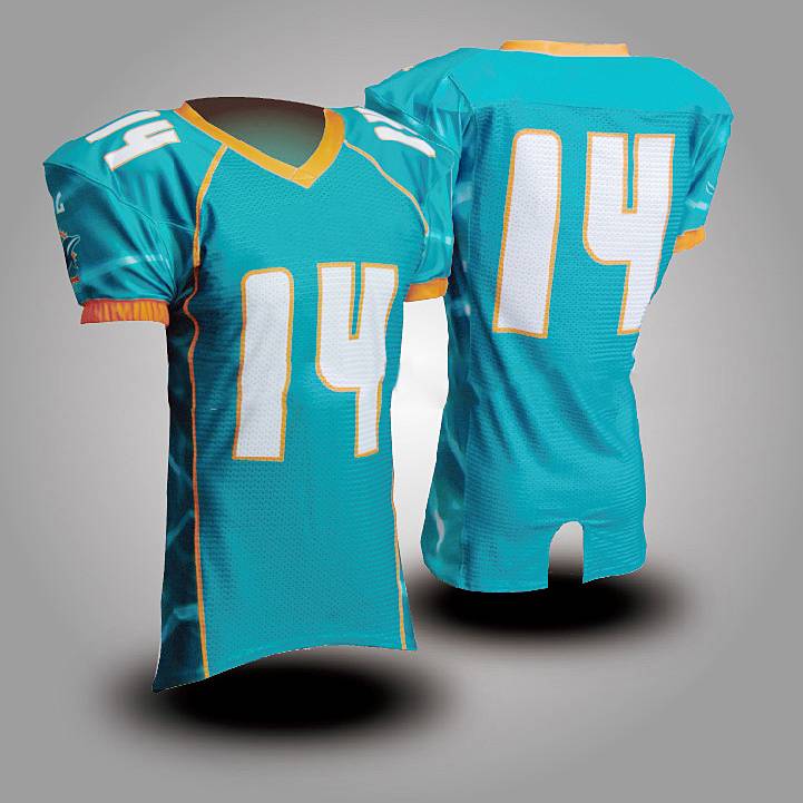 High Quality OEM Sublimated American Football Jersey Factories - dry fit sports shirt customized american football training jersey – Custom Sports