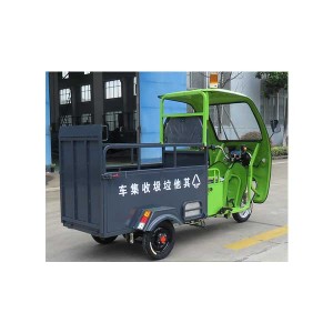 3 Roda Caixote de lixo do transportador eléctrico (2 bin)