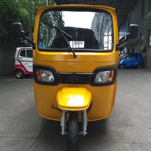 High Speed Heavy Duty E Passenger Tricycle
