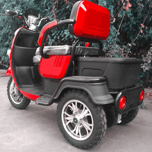 Electric Passenger-Cargo Combined Tricycle /3-seat mini passenger tricycle/ Multi-function Electric Tricycle