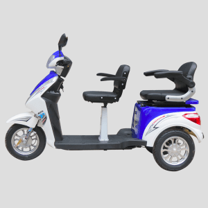 Two Seat Electric Passenger Tricycle / Handicapped Passenger Tricycle / Sight Seeing Tricycle