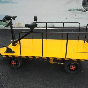 4 Wheel Mini Flat Bed Cargo Transporter Mini Flat Bed