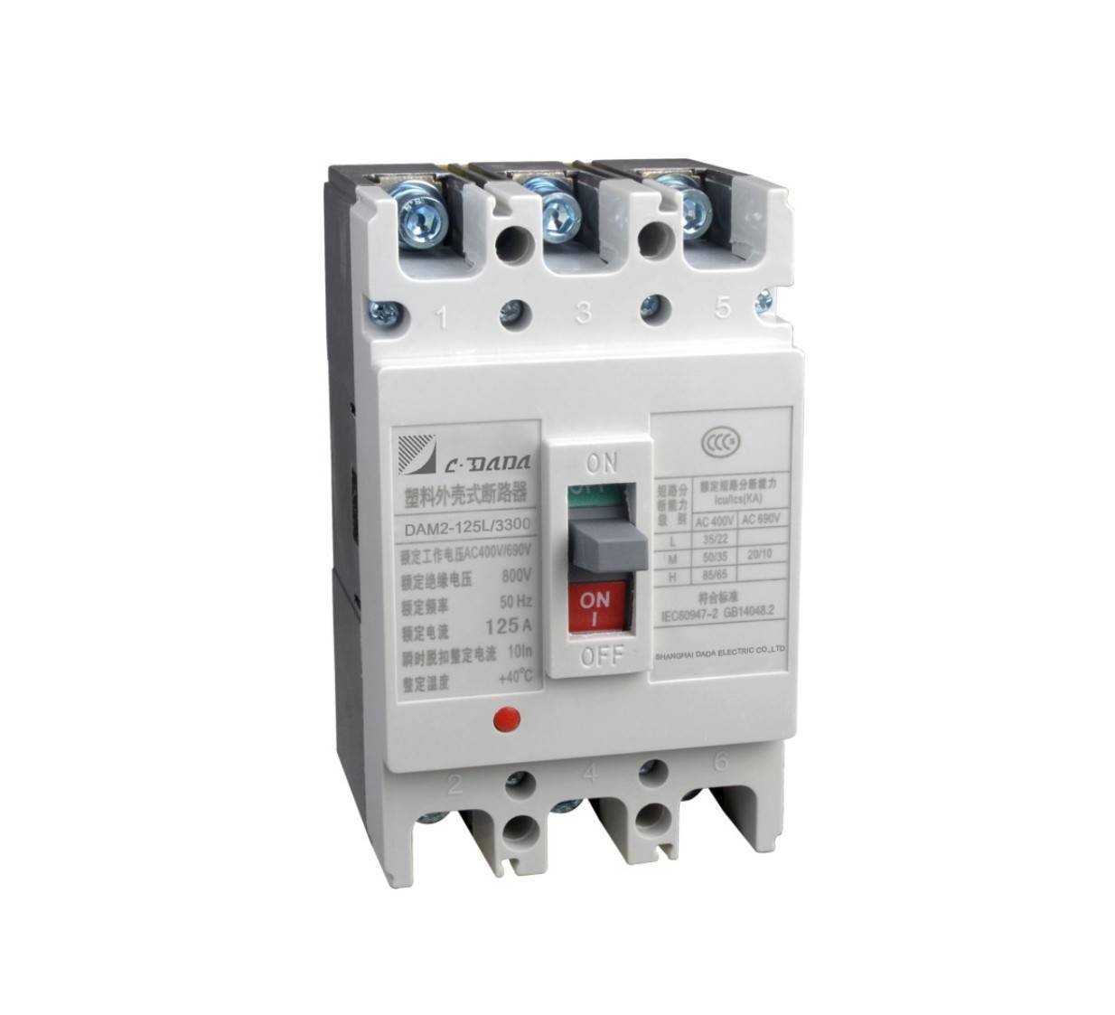 China New Product China Hot Sale Moulded Case Circuit Breaker with Ce (EOM3 Series)