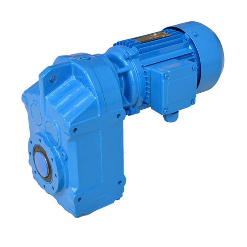 Devo R Series RX 37~157 rigid tooth flank single-stage foot-mounted helical gear reducer