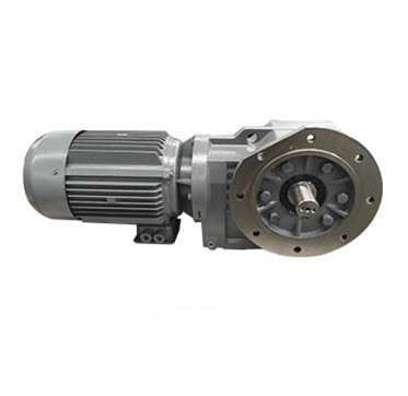 DEVO  KSRF series hard tooth surface helical gear reductor  KF127 gear motor with 20hp motor