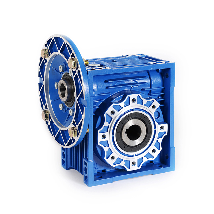 NMRV30 hollow shaft output flange worm-gear reductor with IEC standard motor flange