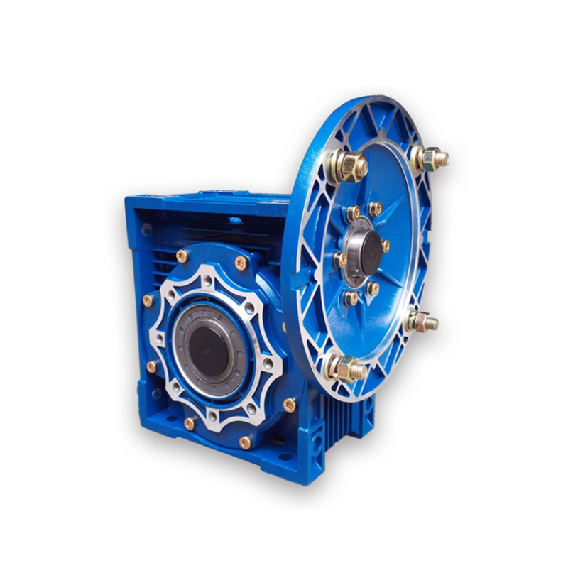 DEVO High Quality NMRV75 worm gear reducer  hollow shaft output flange gearbox with IEC standard motor